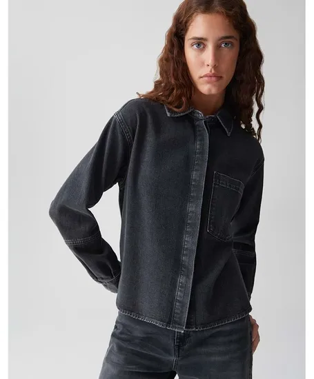 OPUS Blouse Denim Femori