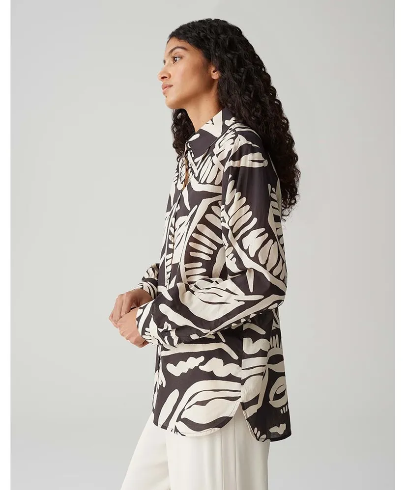 OPUS Blouse Fumine Tropical