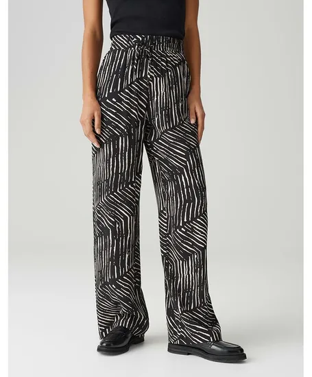 Opus Broek OPUS Hose Marou palm leaves