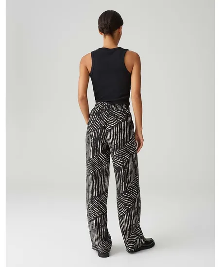 Opus Broek OPUS Hose Marou palm leaves