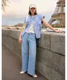 OPUS Jeans Wide Miva Palazzo Paris