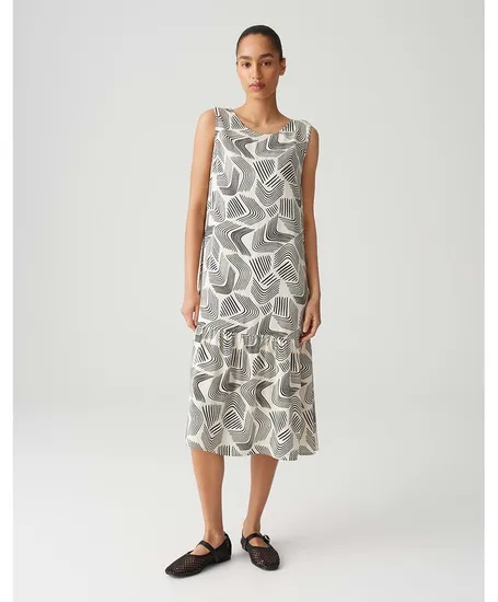 OPUS Midi Jurk Wicy Move