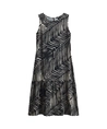 OPUS Midi Jurk Wicy Palm Leaves