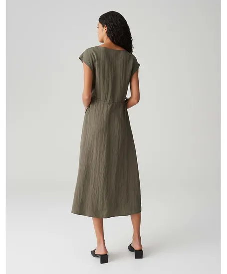 OPUS Midi Jurk Witrana