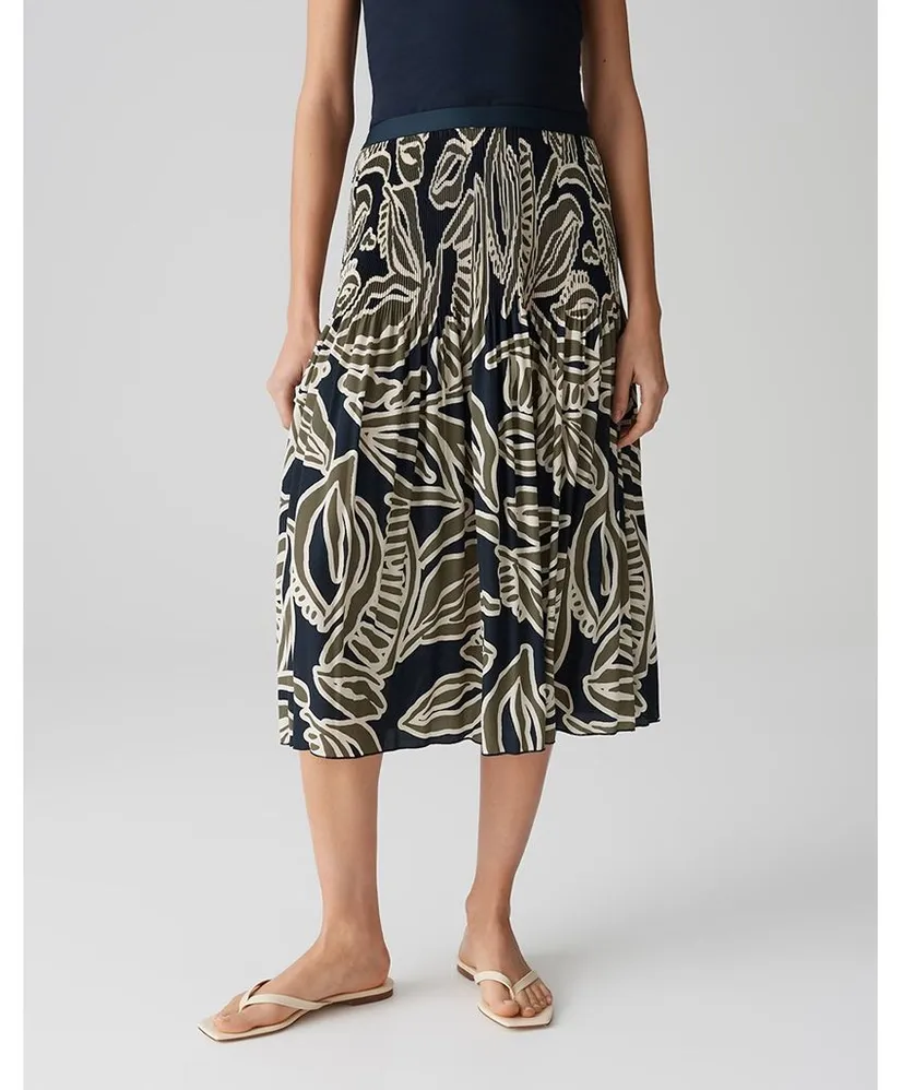 OPUS Midi Rok Ribane Tropical