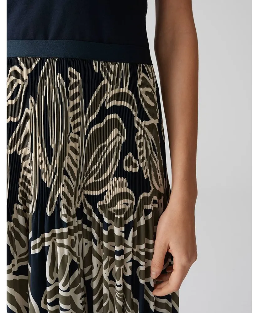 OPUS Midi Rok Ribane Tropical