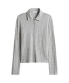 OPUS Overhemdblouse Geribd Sitami