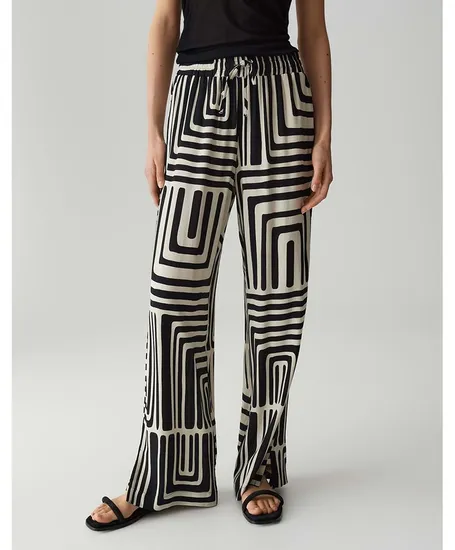 Opus Pants Broek OPUS PANTS Hose Malotta abstract
