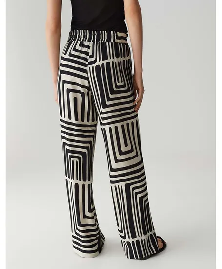 Opus Pants Broek OPUS PANTS Hose Malotta abstract