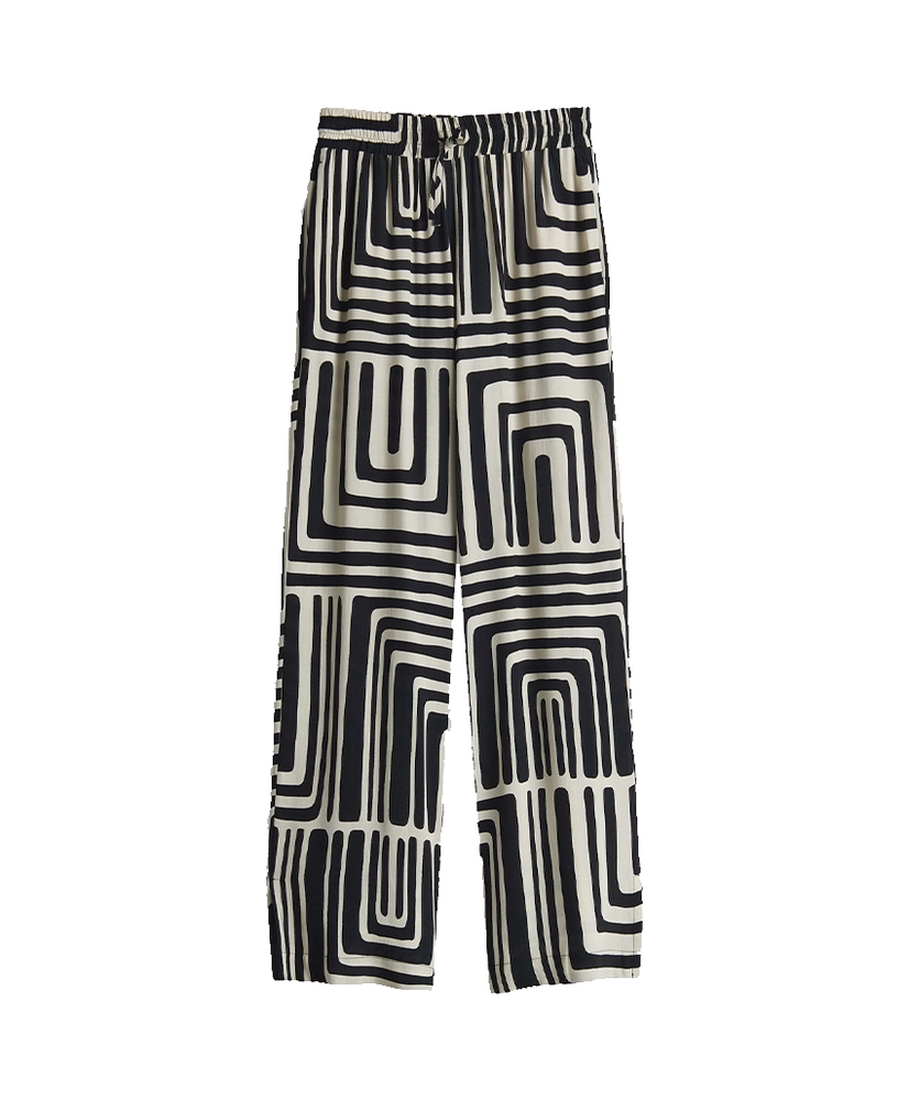Opus Pants Broek OPUS PANTS Hose Malotta abstract