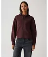 OPUS Sweatvest Capuchon Gulnora
