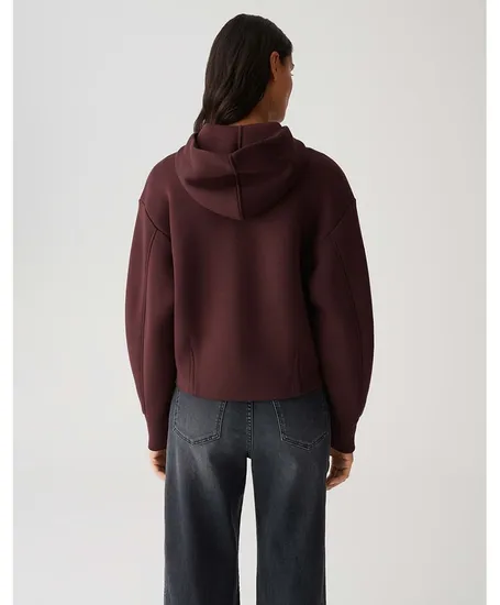 OPUS Sweatvest Capuchon Gulnora