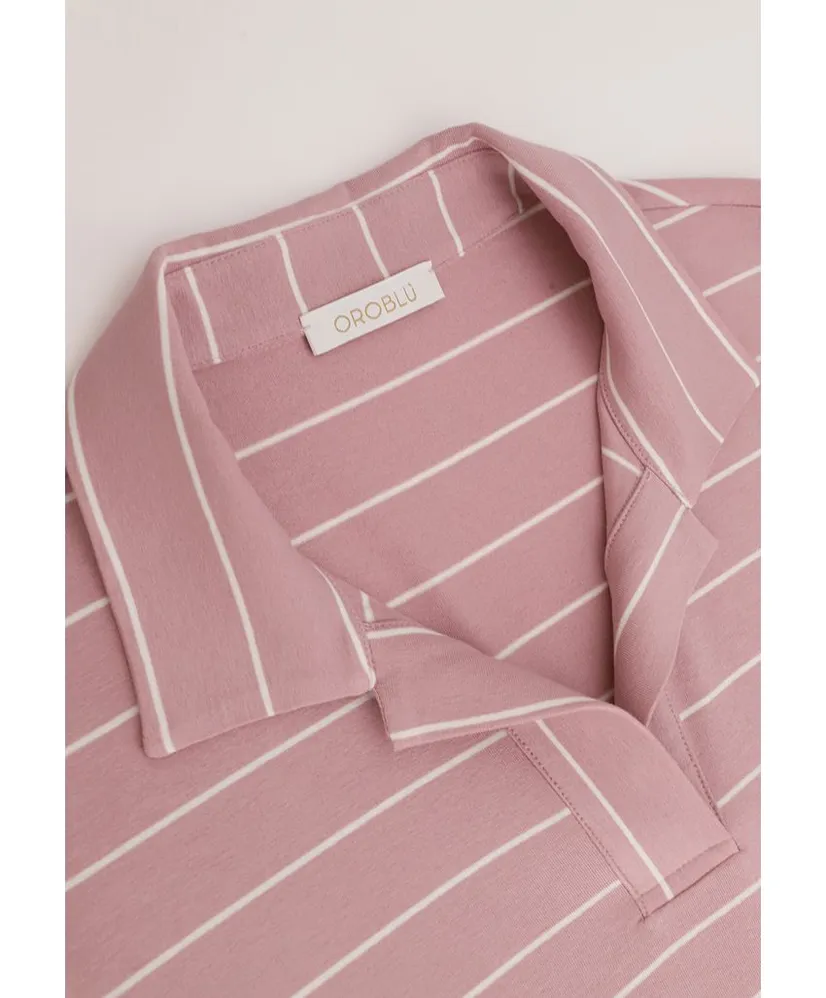 Oroblu Top Polo Stripes