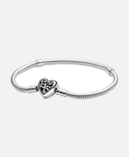 Pandora Armband Moments Stamboom Hartsluiting