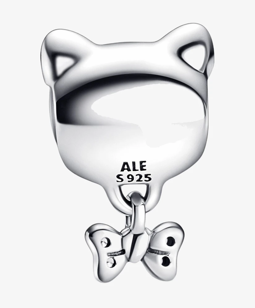 Pandora Bedel Pet Cat & Bow