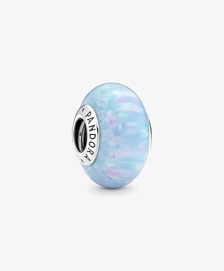 Pandora Charm Opalescent Ocean Blue