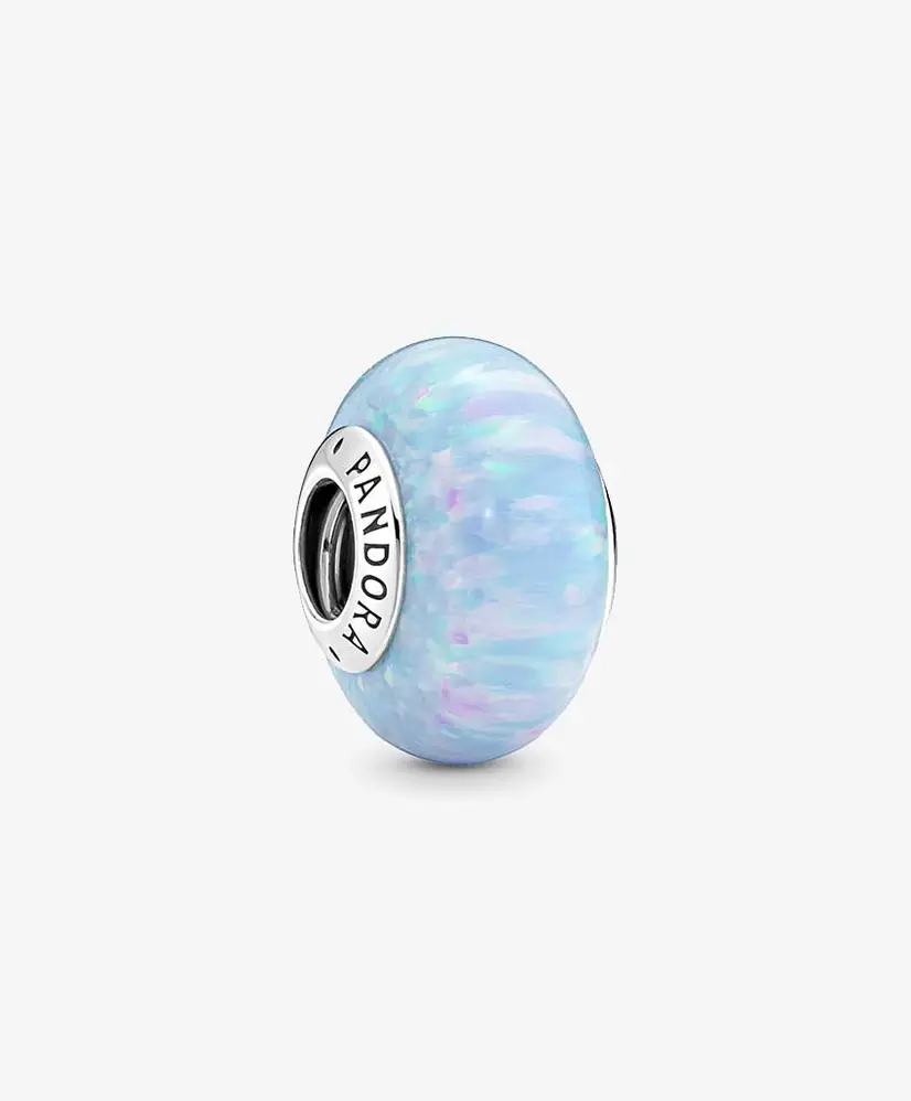 Pandora Charm Opalescent Ocean Blue
