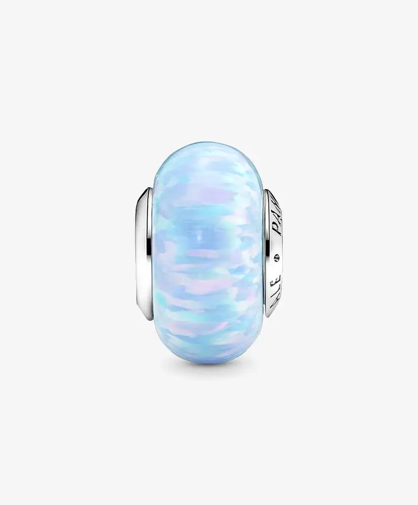 Pandora Charm Opalescent Ocean Blue