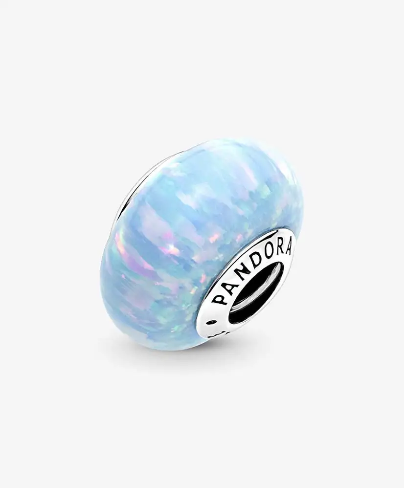 Pandora Charm Opalescent Ocean Blue