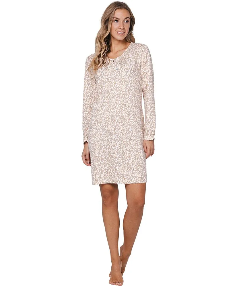 Pastunette Nachthemd Beige Animal