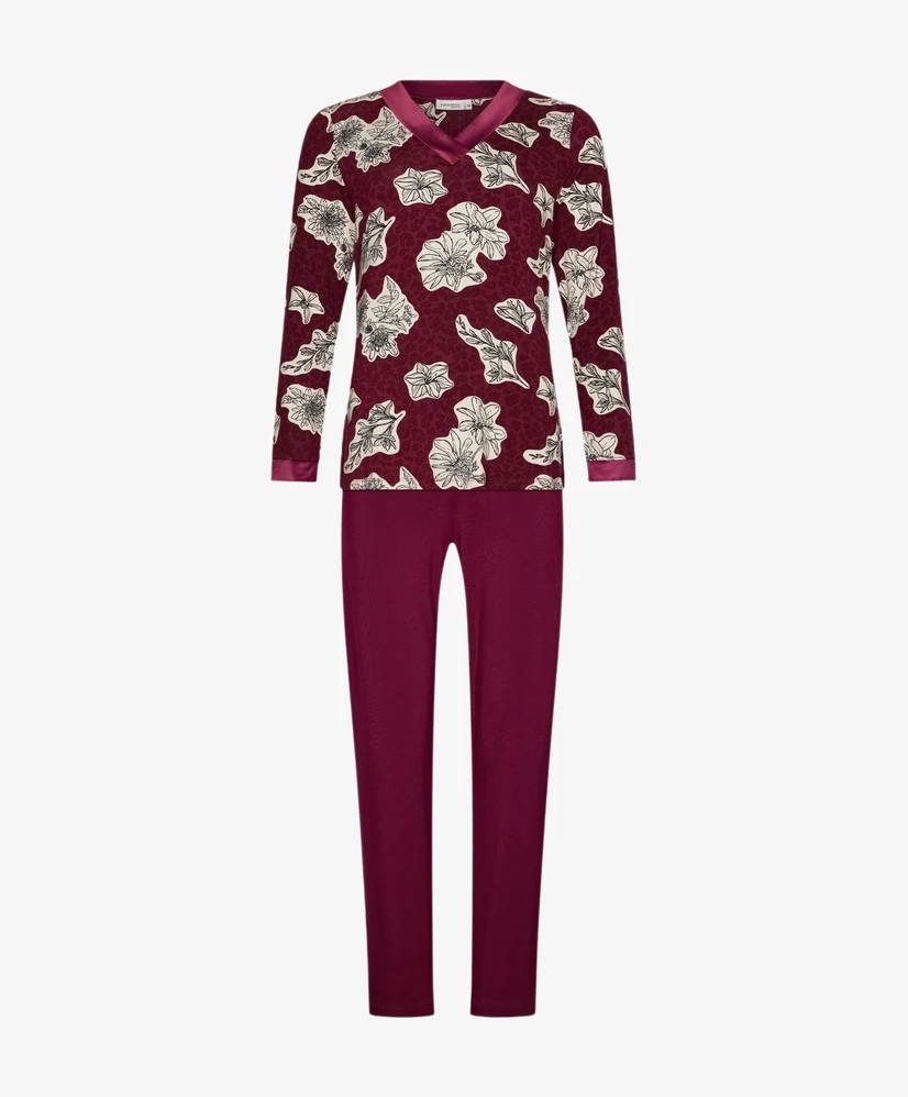 Pastunette Premium Pyjama Burgundy Dream
