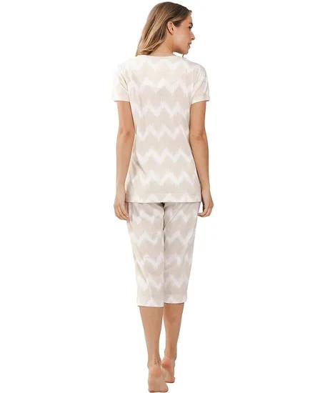 Pastunette Premium Pyjama Sketchy Waves