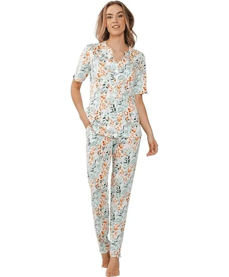 Pastunette Premium Pyjama Watercolor Leaves