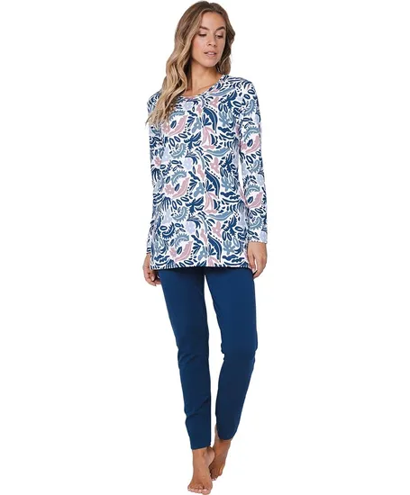 Pastunette Pyjama Blue Bloom