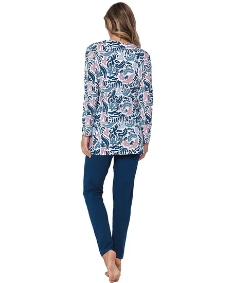 Pastunette Pyjama Blue Bloom