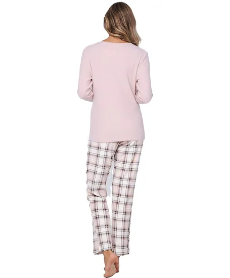 Pastunette Pyjama Pink Checks