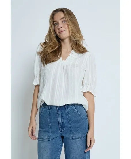 Peppercorn Blouse Gry