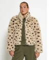 Peppercorn Jas Faux Fur Randia