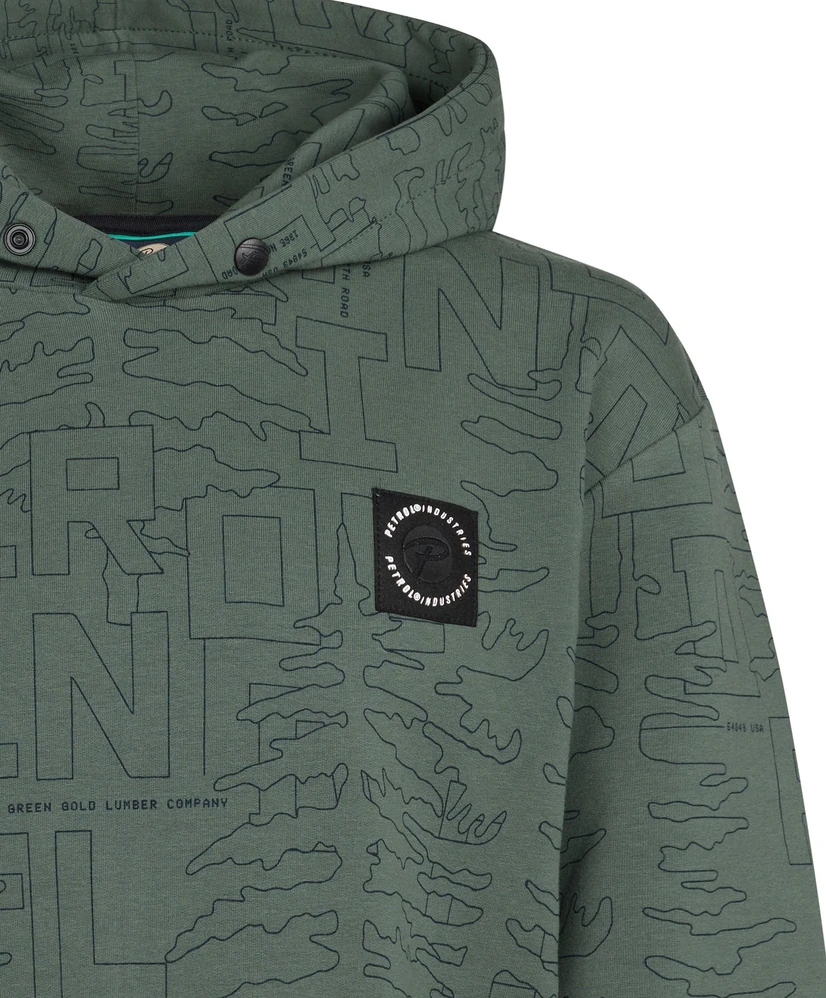 Petrol Hoodie PETROL Boys Sweater Hooded AOP