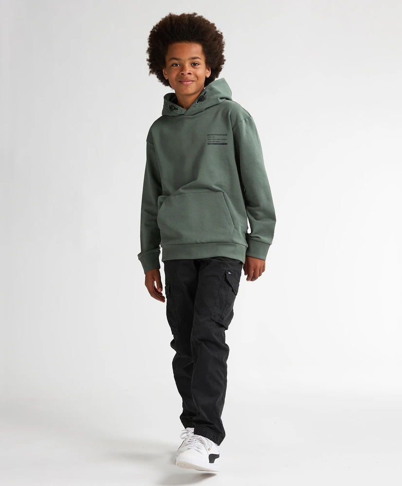 Petrol Hoodie PETROL Boys Sweater Hooded Print