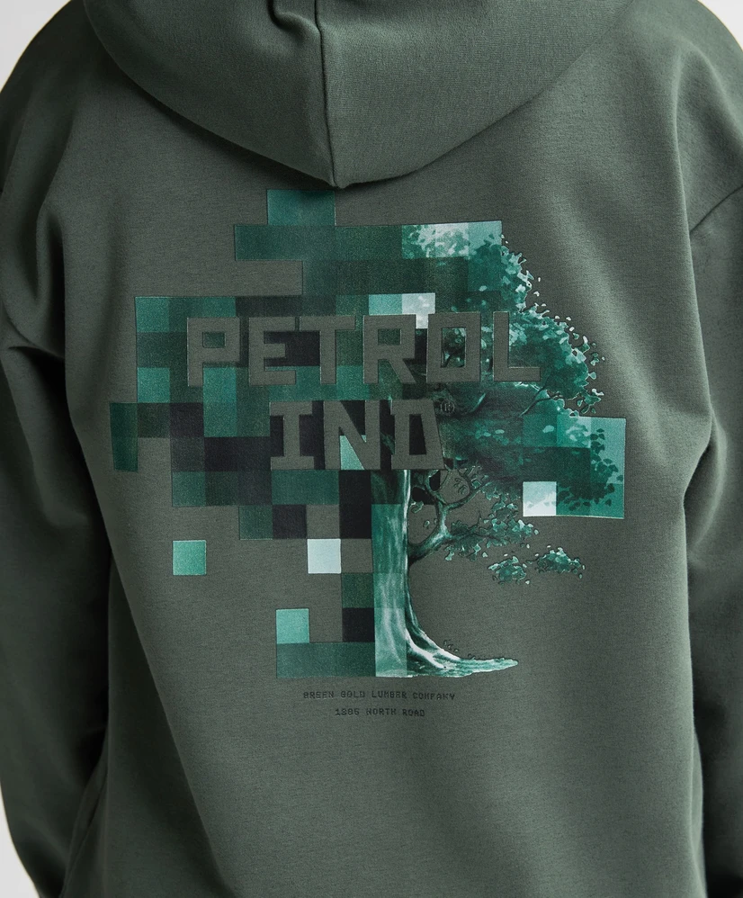 Petrol Hoodie PETROL Boys Sweater Hooded Print