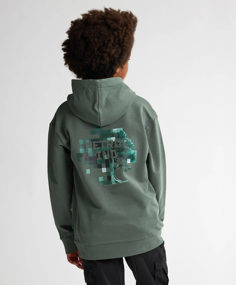 Petrol Hoodie PETROL Boys Sweater Hooded Print