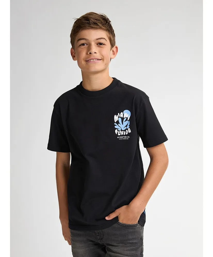 Petrol Industries T-shirt Backprint