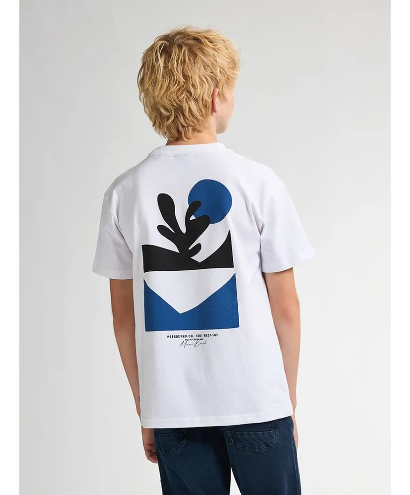 Petrol Industries T-shirt Backprint