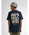 Petrol Industries T-shirt Bloemen Backprint