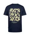 Petrol Industries T-shirt Bloemen Backprint