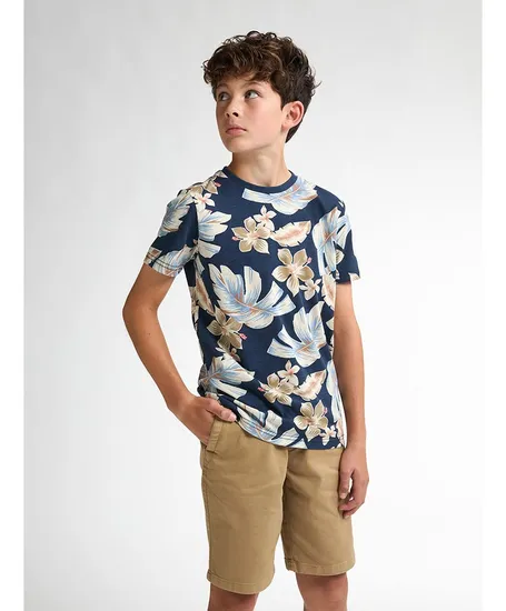 Petrol Industries T-shirt Bloemen