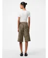 PIECES Bermuda Salume Wide Fit Leopard