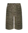 PIECES Bermuda Salume Wide Fit Leopard