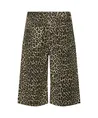PIECES Bermuda Salume Wide Fit Leopard