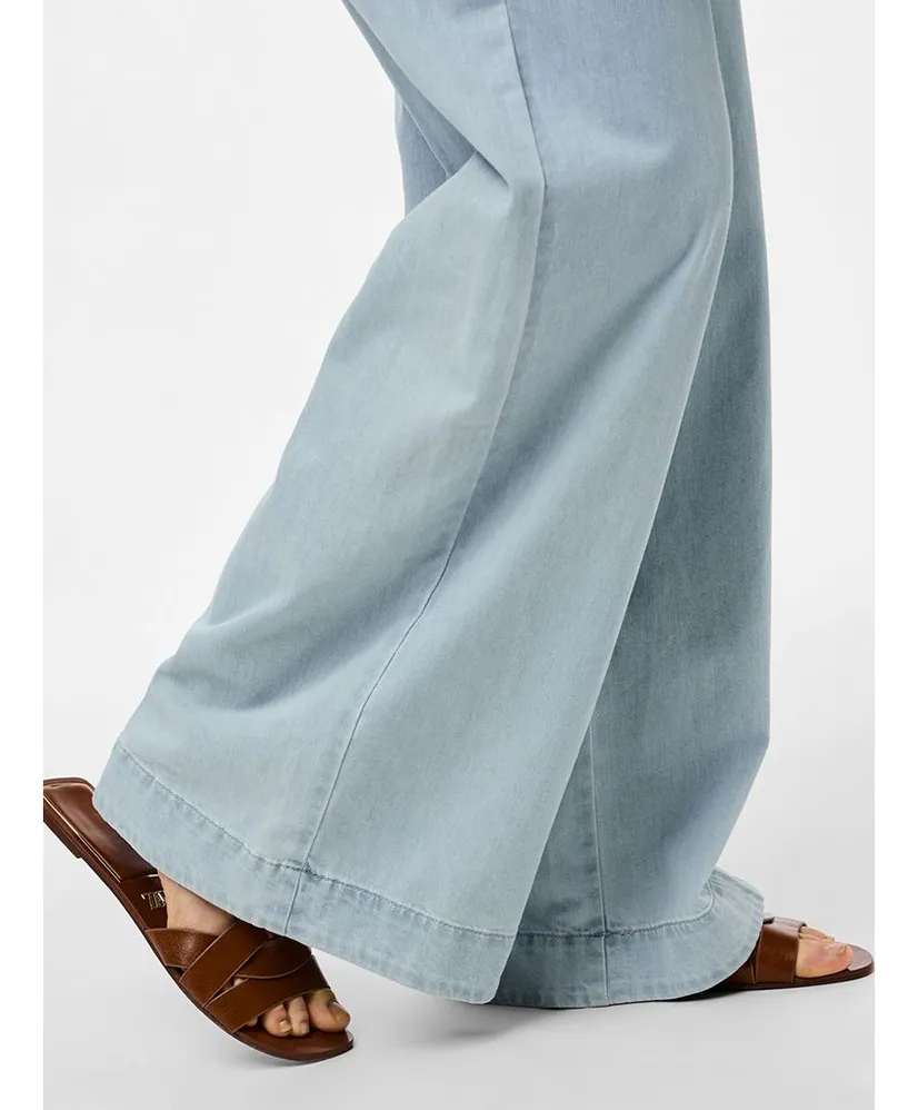 PIECES Broek Midi Denim