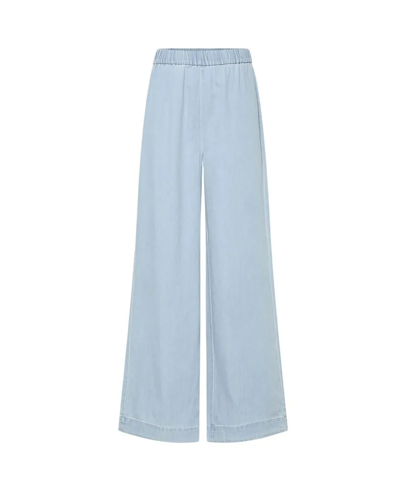 PIECES Broek Wide Leg Midi