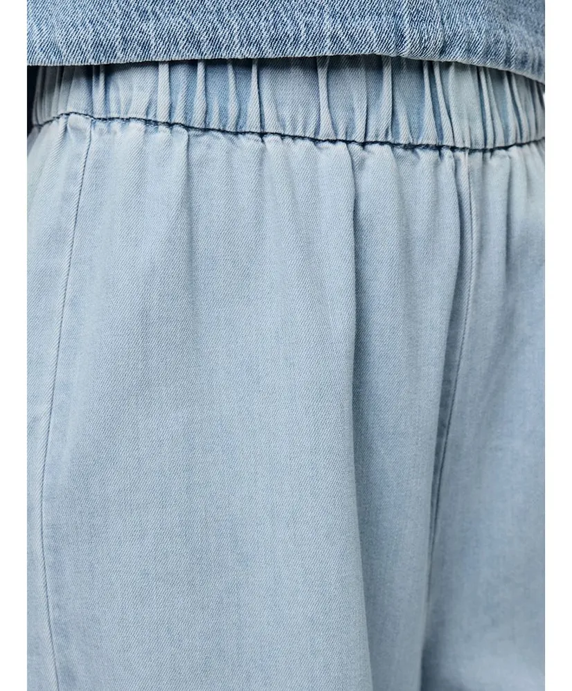 PIECES Broek Wide Leg Midi