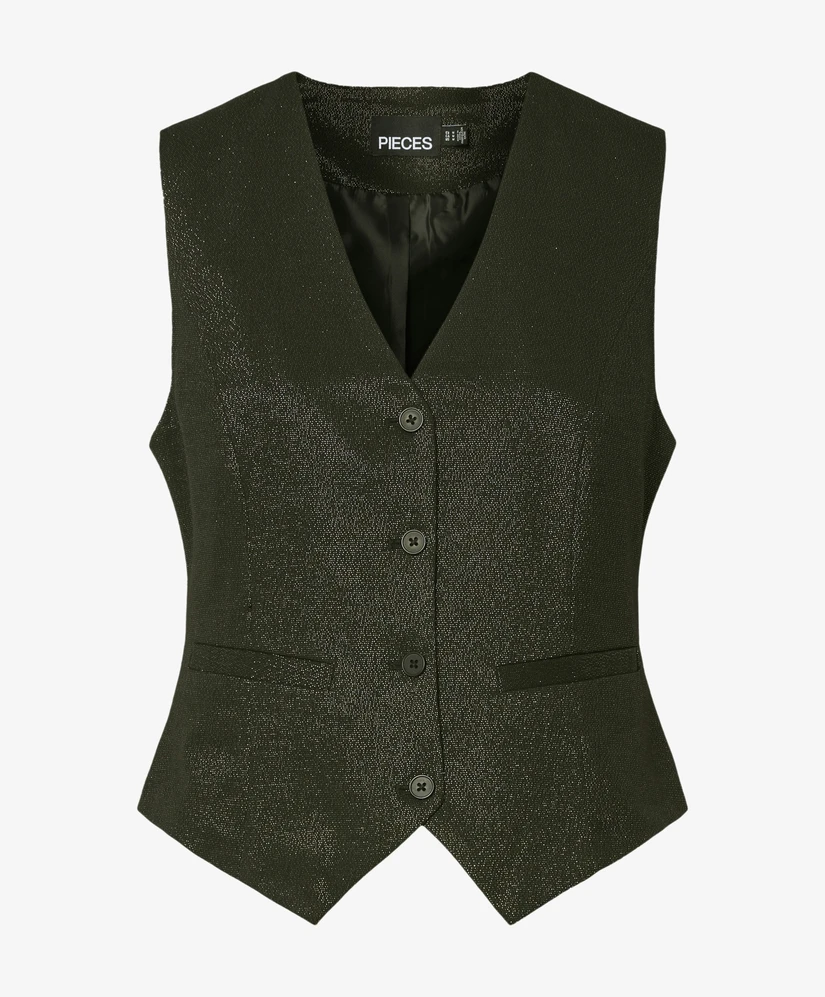 PIECES Gilet Bosella Glitter