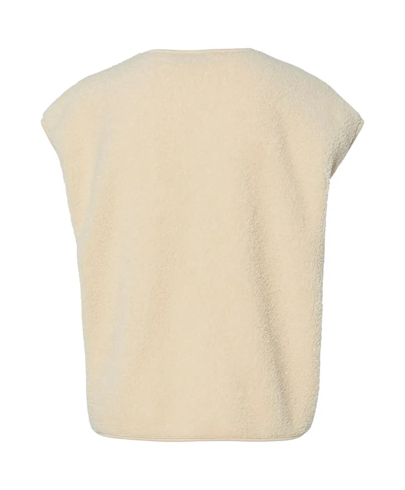 PIECES Gilet Teddy Katty