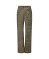 PIECES Jeans Salume Straight Fit Leopard